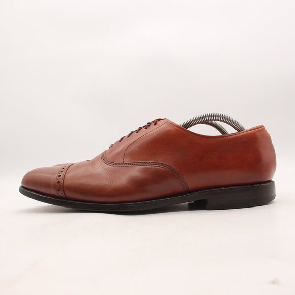 Allen Edmonds Byron Shoes Men\'s Size 12 A Narrow Brown Leather Dress Oxford USA main image 4
